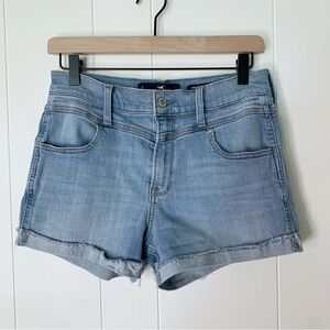 Hollister High Rise Jean Shorts 7/28